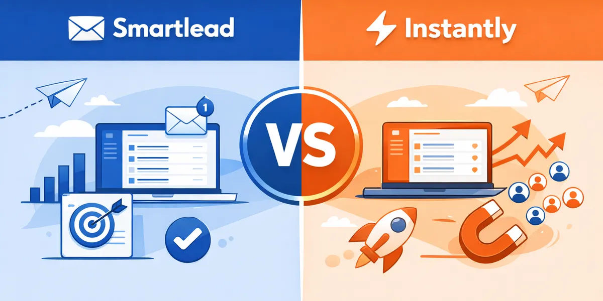 Smartlead vs Instantly 2026: I Tested Both on 10,000 Real Cold Emails