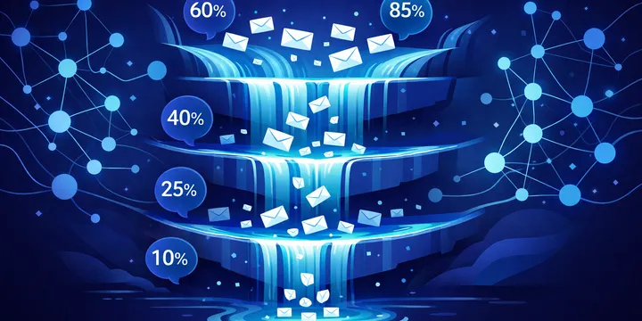 Email Waterfall Enrichment Guide: How to Push Your Find Rate From 50% to 85%+